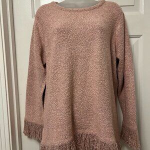 Dialogue Pink Cozy Sweater
